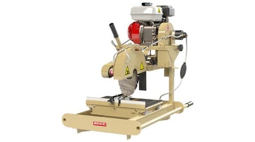 Brick and Block Saw, Gas, 14"