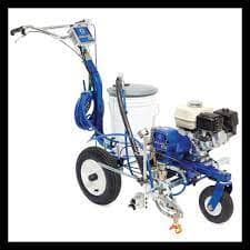 Paint Sprayer, Parking Lot